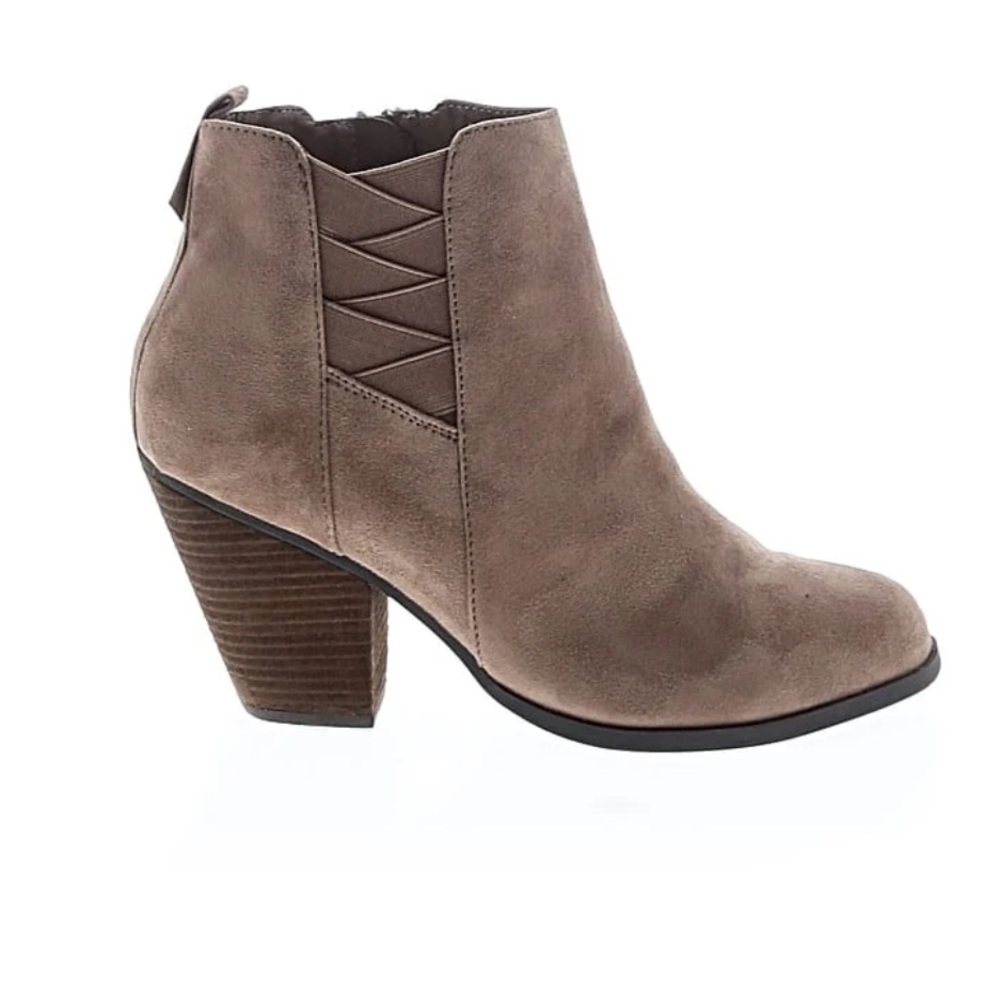 Mix No. 6 Taupe Suede Ankle Boots
